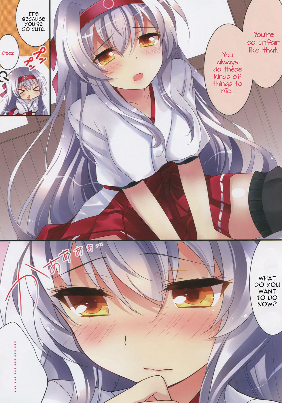 Hentai Manga Comic-Amaai Shoukaku-san wa Ikaga-Read-8